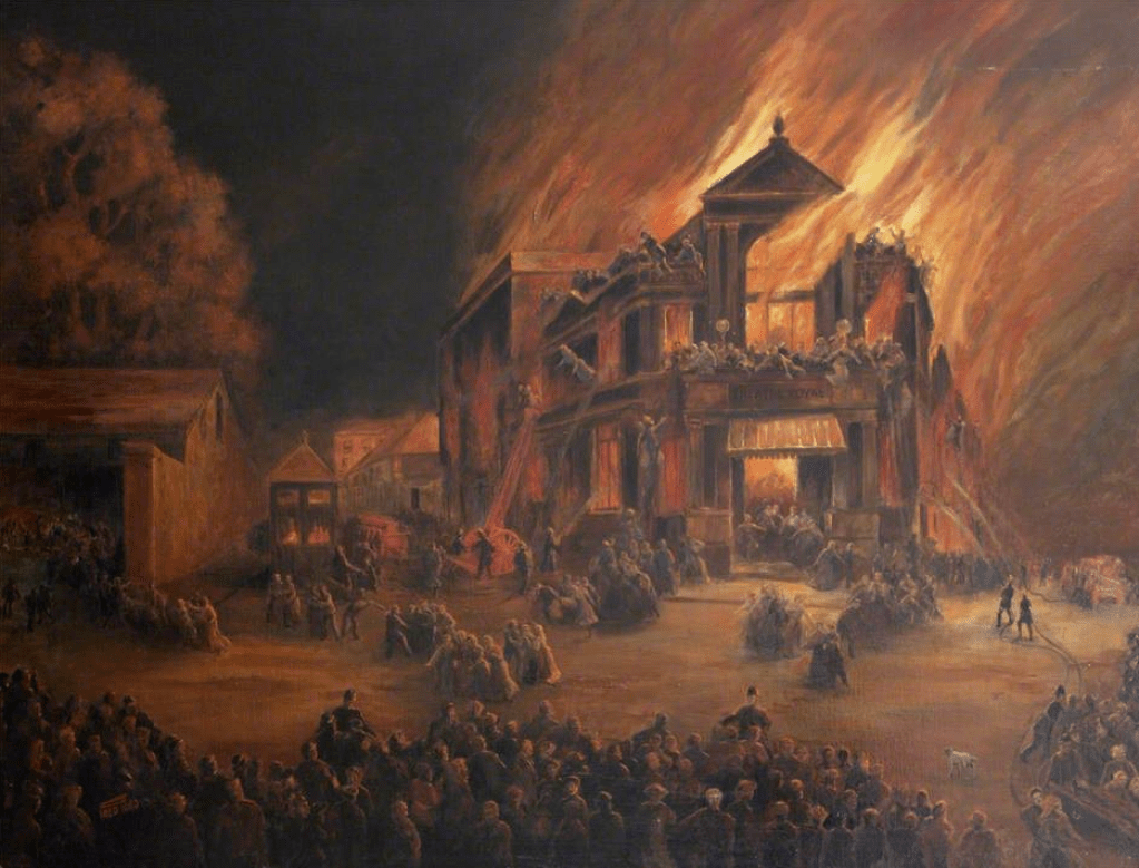 Field Note 3.1 (a): The Blasted Stage —Kierkegaard’s Clown, Newsom’s Warning, and Trump’s Burning&nbsp;Theatre